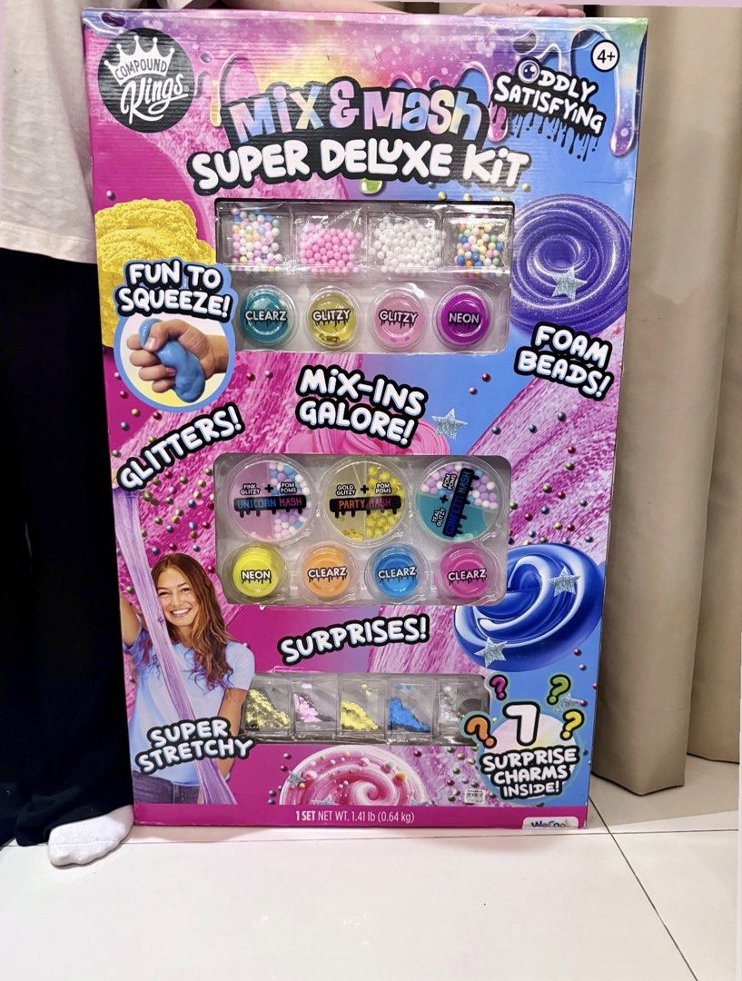 3FT SLIME GIFT SET (Category: Interactive Toys) located in Quezon City. Submitted by lara.ph (Listing ID 1464139563, Image 1). Description: BRAND NEW ON HAND 1PC ONLY.