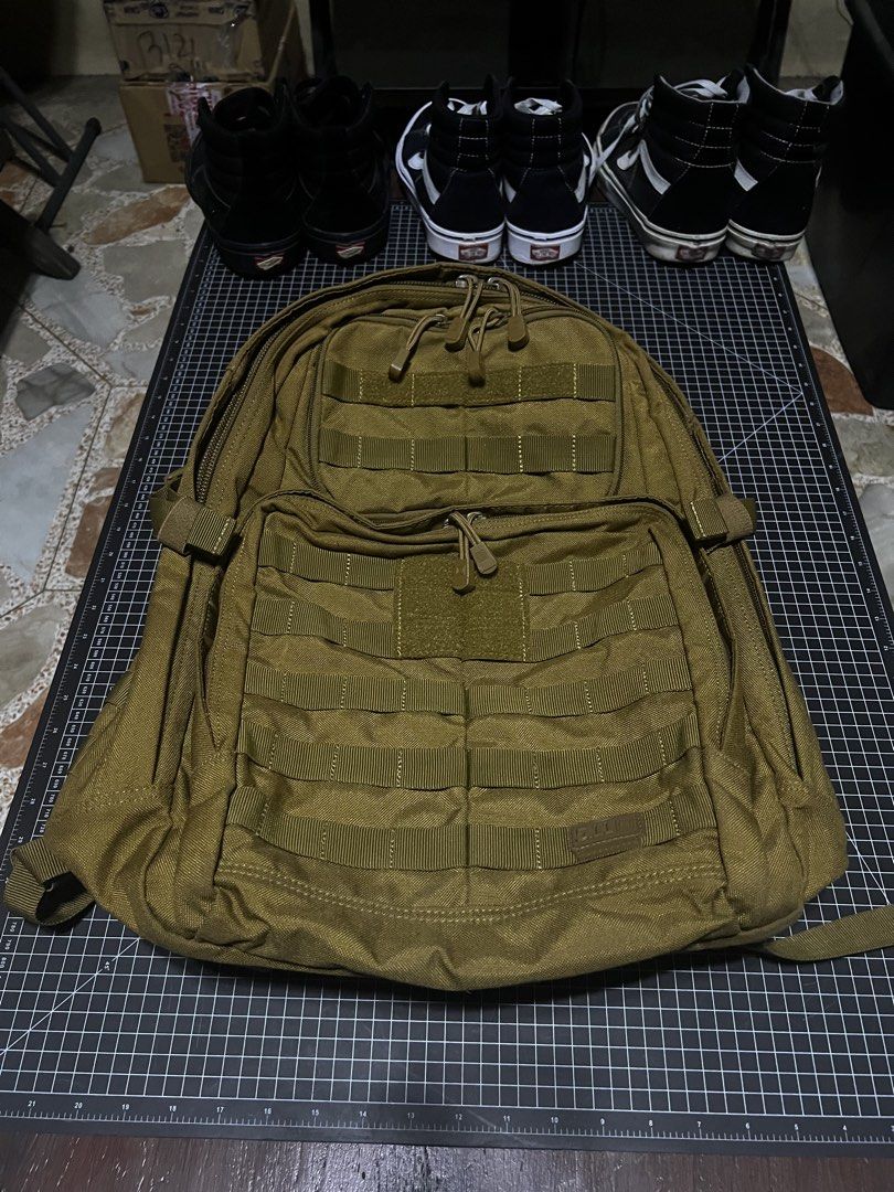 5.11 Rush 24(Kangaroo) (Category: Backpacks) located in Meycauayan. Submitted by trinidad_trading (Listing ID 1464340053, Image 1). Description: 5.11 Rush 24(Kangaroo) Condition 9/10 Price 5,000+Shipping Fee.
