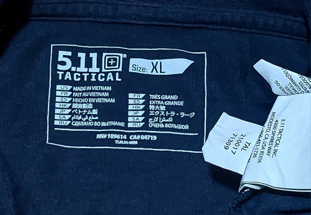5.11 Tactical Professional SS Shirt (Category: Activewear) located in Baguio. Submitted by wagwagan_001 (Listing ID 1464344665, Image 2). Description: excellent XL 25 x 31.