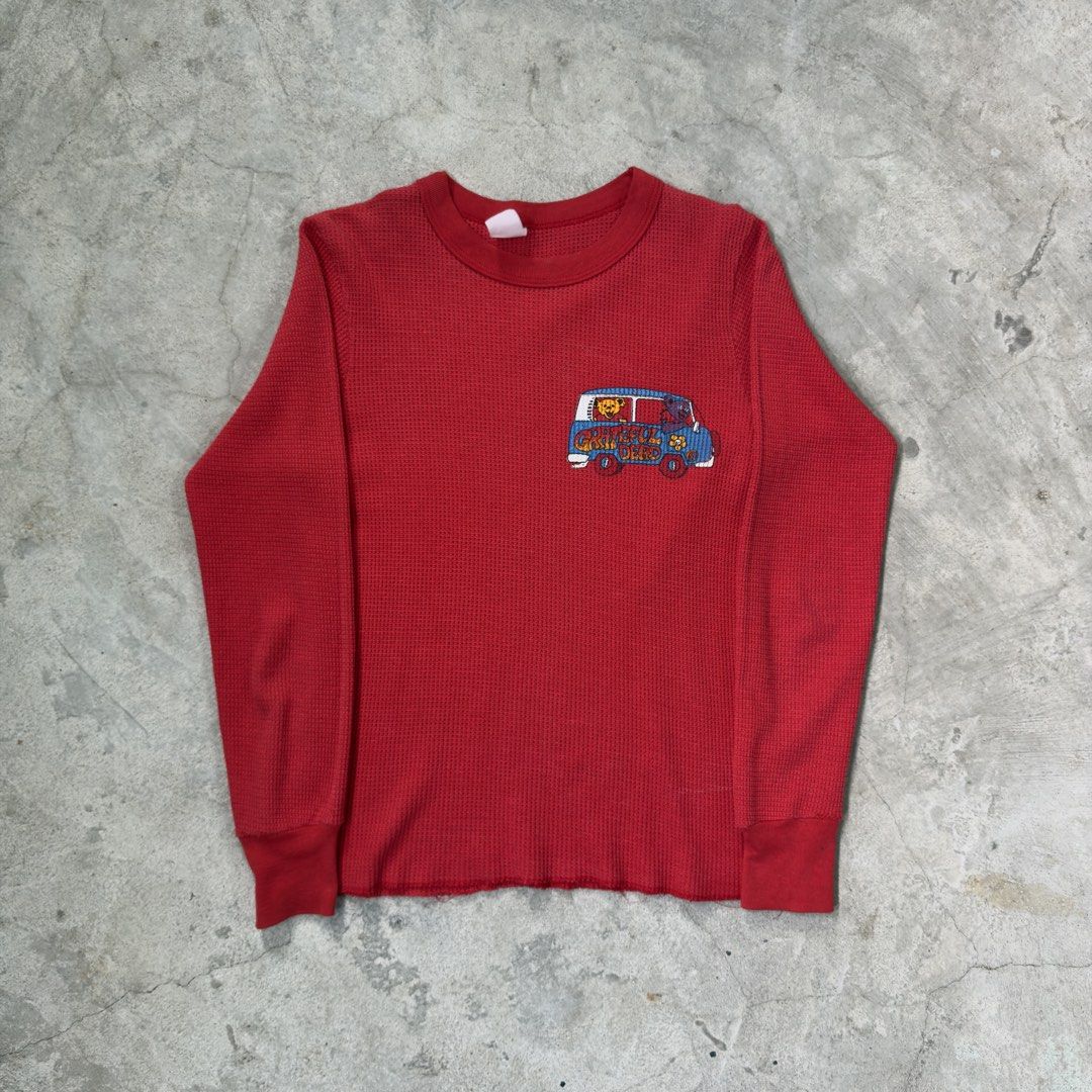 ‘90s Grateful Dead ‘Bear Van’ Thermal Longsleeve (Category: Tshirts & Polo Shirts ) located in Silang. Submitted by offrackboys (Listing ID 1464280302, Image 1). Description: ‘90s Grateful Dead ‘Bear Van’ Longsleeve Size: XS or Small Measurements upon request Condition: Excellent Issue(s): Faded tag ₱3950 or Offer.