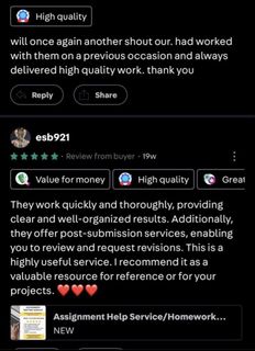 Assignment / Essay Writing Services自訂分類第一件商品