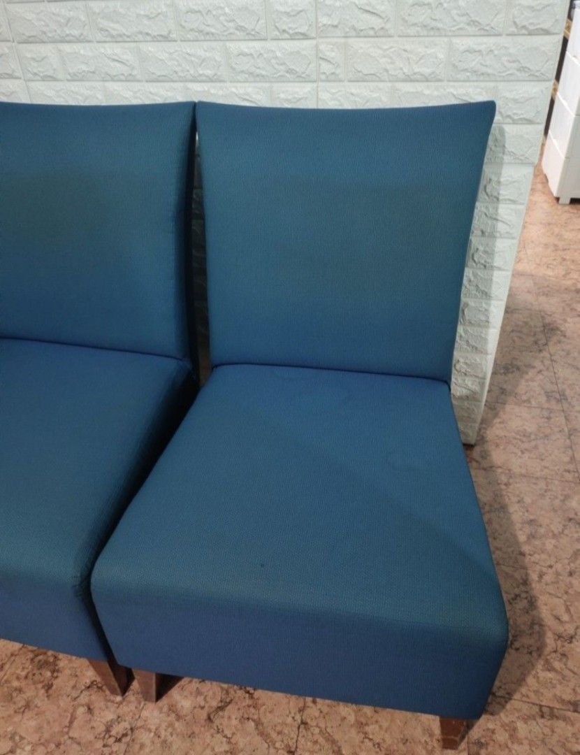 🛋️ First Class Customized 2 Single-Seater Chairs (Category: Office Furniture & Fixtures) located in Taguig. Submitted by authprelovedonlineshop1 (Listing ID 1464181451, Image 2). Description: ### 🛋️ First Class Customized 2 Single-Seater Chairs **Classic and comfortable pieces ready for a little TLC! ✨** - **Customized First Class single-seater chairs** - **2 pieces** - **Very good overall condition** - Comfortable and sturdy design - ⚠️ **Need