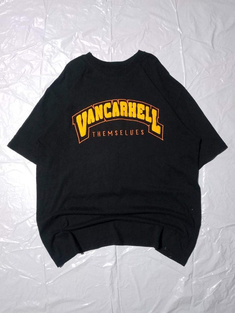 ✨ VANCARHELL ✨ (Embroidered Back Hit & Front) (Category: Tshirts & Polo Shirts ) located in Caloocan City. Submitted by thrifnimaxi (Listing ID 1464268161, Image 1). Description: 📌SIZE & DIMENSIONS 📏Size: Large To Xl 📐Dimes:⤵️ Width 24'' Length 30/31'' 📩.
