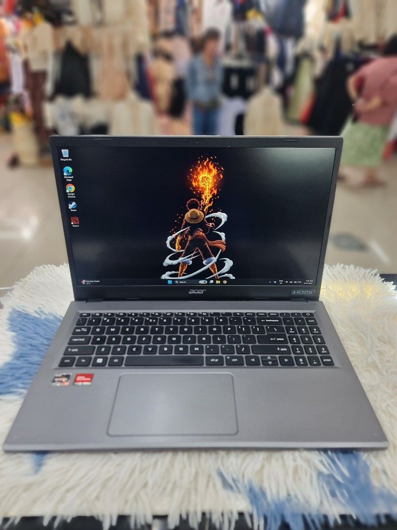 Acer Extensa 215-23 / Ryzen 5 / 512GB SSD (Category: Laptops & Notebooks) located in Caloocan City. Submitted by roselpaddayuman87 (Listing ID 1464199169, Image 1). Description: Acer Extensa 215-23 15.6inch FHD IPS AMD Ryzen 5 7520U Windows 11 8GB RAM LDDR5 512GB SSD AMD Radeon Graphics Numkeys No issue No history of repair Never been open Unit & charger only .