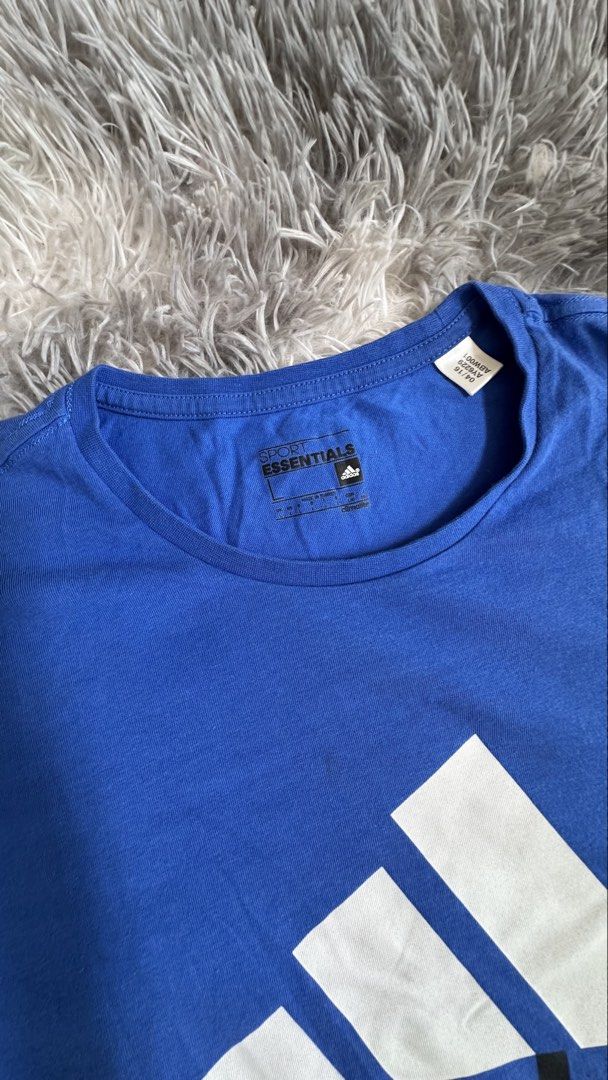 Adidas Essentials T-Shirt Blue Climalite (Category: Tshirts & Polo Shirts ) located in Antipolo. Submitted by waco1313 (Listing ID 1464178594, Image 2). Description: .