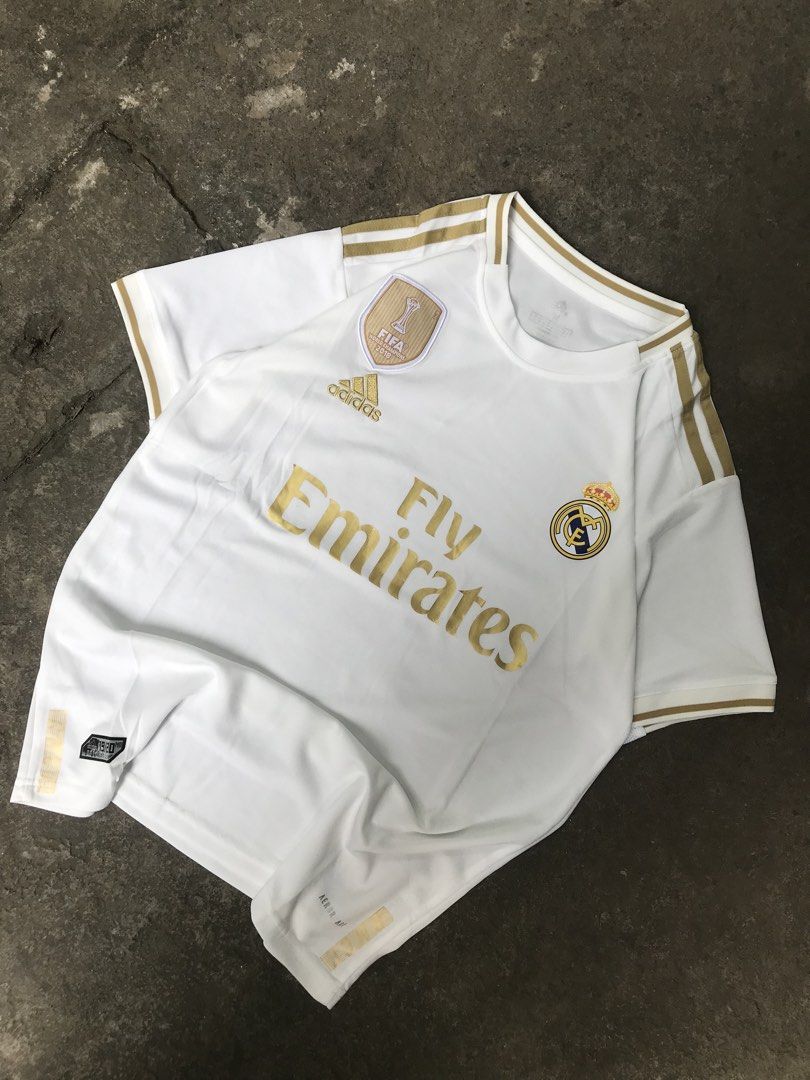 Adidas Jersey (Category: Tshirts & Polo Shirts ) located in Iriga City. Submitted by thrift_dshph (Listing ID 1464206286, Image 1). Description: Adidas Jersey Fly Emirates Like New condition Size Medium (20x28) Colorate: 10/10 Complete tags No issue .