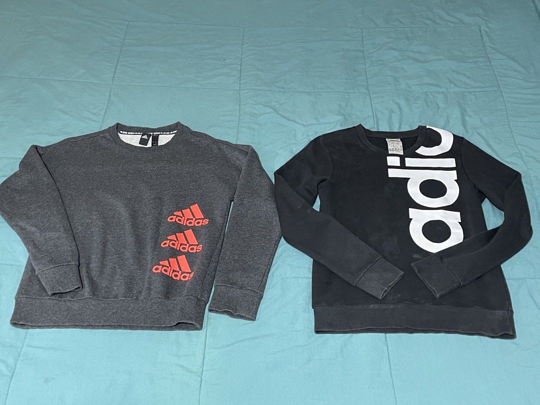 Adidas long sleeve Medium size set for kids (Category: Babies & Kids Fashion) located in Angeles City. Submitted by kinadi051390 (Listing ID 1464271156, Image 1). Description: .