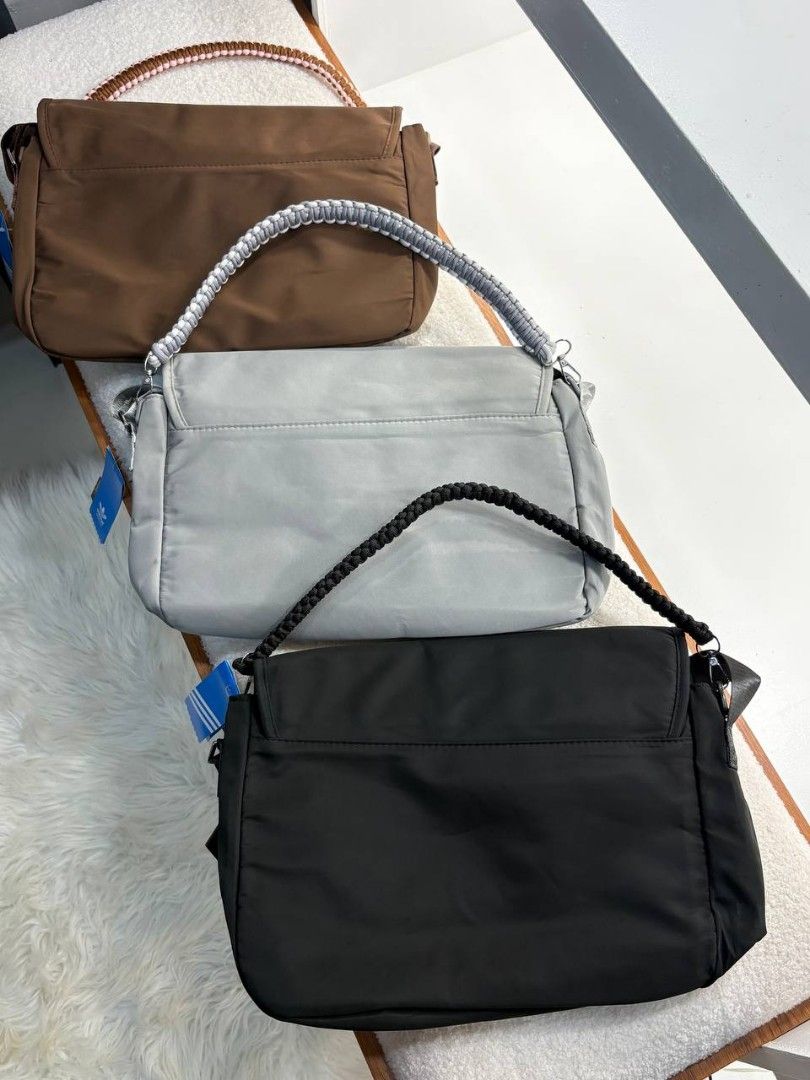 Adidas Messenger Bag (Category: Shoulder Bags) located in Manila. Submitted by whimsy.finds (Listing ID 1464199702, Image 2). Description: Payment first basis via Gcash / Maribank / Maya Ship via Lalamove / JNT *No rush shipping *Open for bulk order.