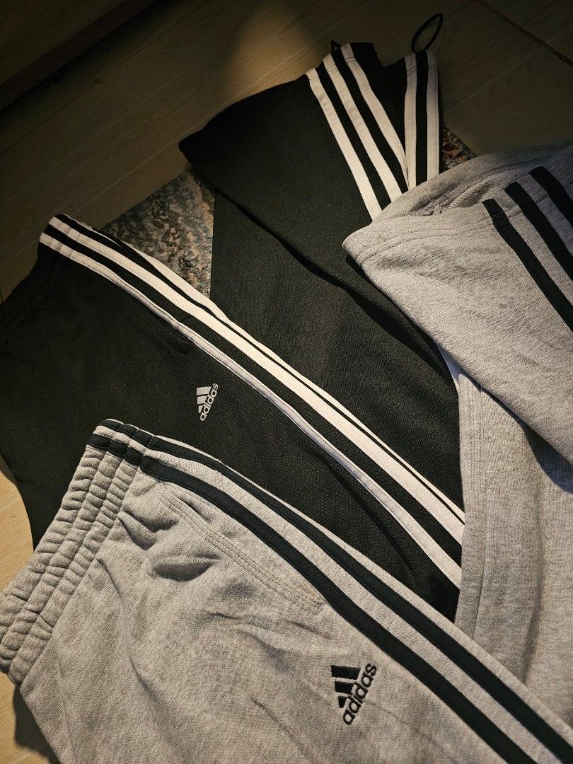 Adidas Track Pants (Category: Joggers) located in Caloocan City. Submitted by angelocas (Listing ID 1464274523, Image 2). Description: for sale adidas climalite track pants 375 each adidas climalite track pants (black) adidas climalite cotton track pants (gray) - size medium on tag - both in great condition - no issues open for shipping thru jnt/lalamove.
