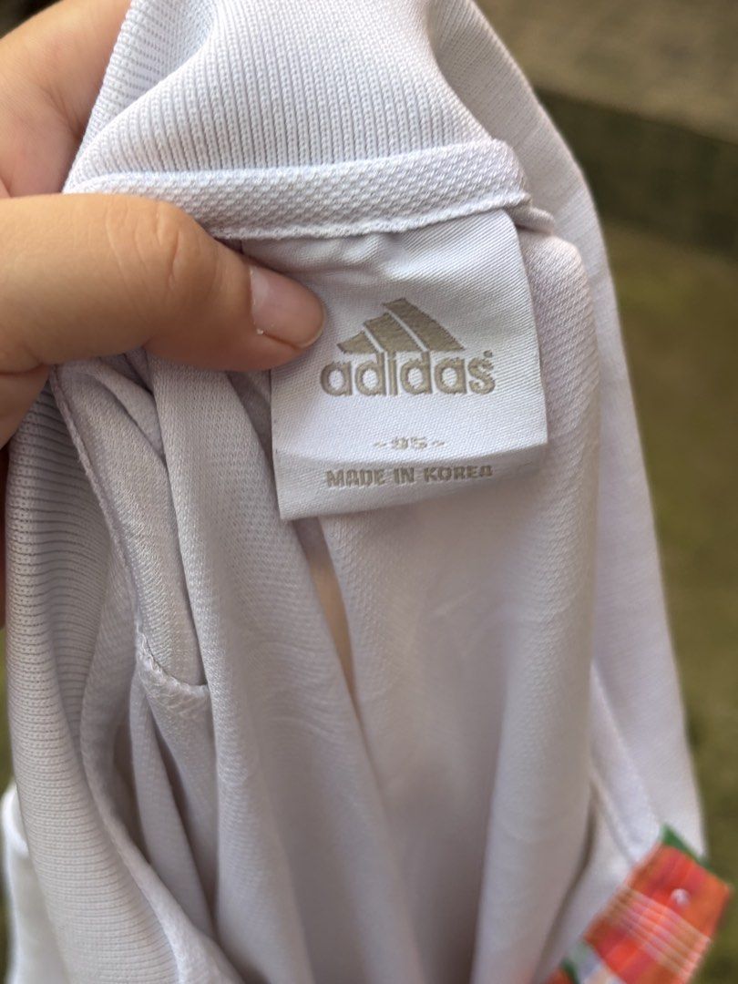 Adidas White Drifit Poloshirt (Category: Activewear) located in Taytay. Submitted by courtsidecloset (Listing ID 1464154302, Image 3). Description: Tags #pickleball #tennis #yoga #wilson #yonex #alo #lululemon #activewear #sports #japorms #golf #nike #adidas.