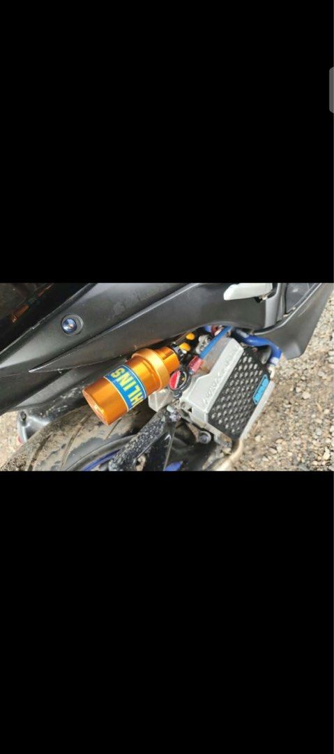 Aerox 2019 v1 (Category: Motorbikes for Sale) located in Manila. Submitted by dragpro (Listing ID 1464305633, Image 2). Description: MONO SHOCK OHLINS JVT PIPE .