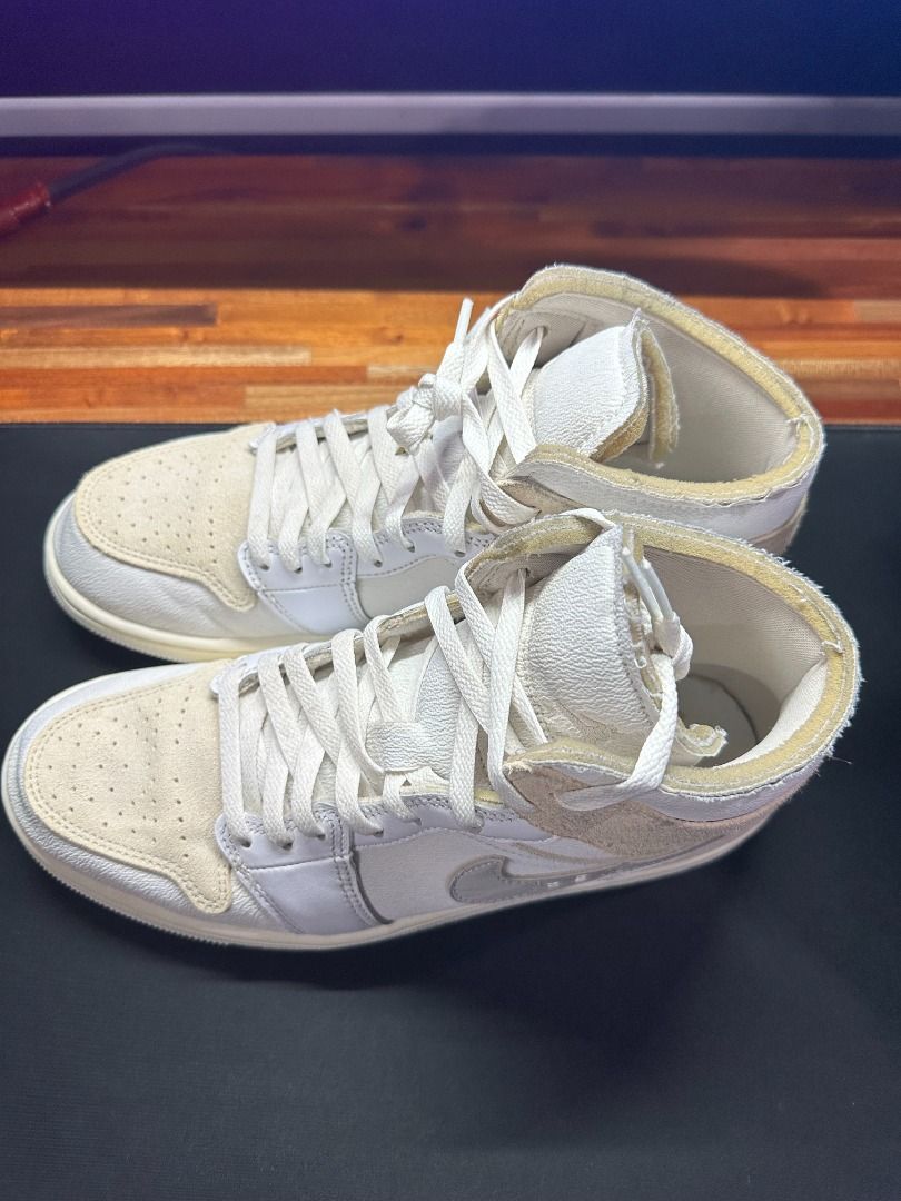 AIR JORDAN MID SE CRAFT (Negotiable) (Category: Sneakers) located in Pagadian. Submitted by jaynotryan (Listing ID 1464146192, Image 2). Description: ⚡RUSH SALE! ⚡ AIR JORDAN MID SE CRAFT Color: White / Tech Grey / Sail / Light Orewood Brown Size: US 9.5 Condition: Used 5 times Almost one-year kapin na since last nagamit Very Good Condition – 9/10 Shoes are well-maintained, Original Price: ₱7,595 SELLING PRICE: ₱2,500 (Slightly Negotiable) Purcha