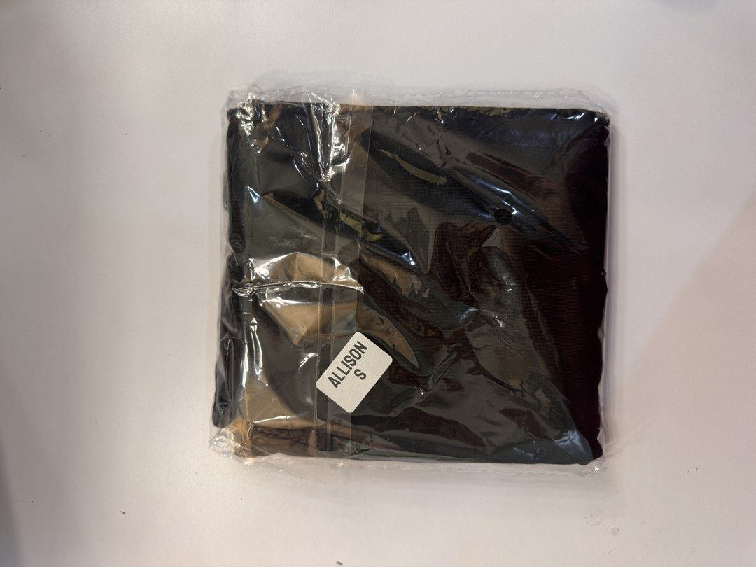 ALLISON Black Spaghetti Strap Tank Top (Category: Sleeveless) located in Quezon City. Submitted by _sunnyside (Listing ID 1464252804, Image 2). Description: * Brand new, unworn, and still in packaging * RFS: Ordered 1 but received an extra one for free.