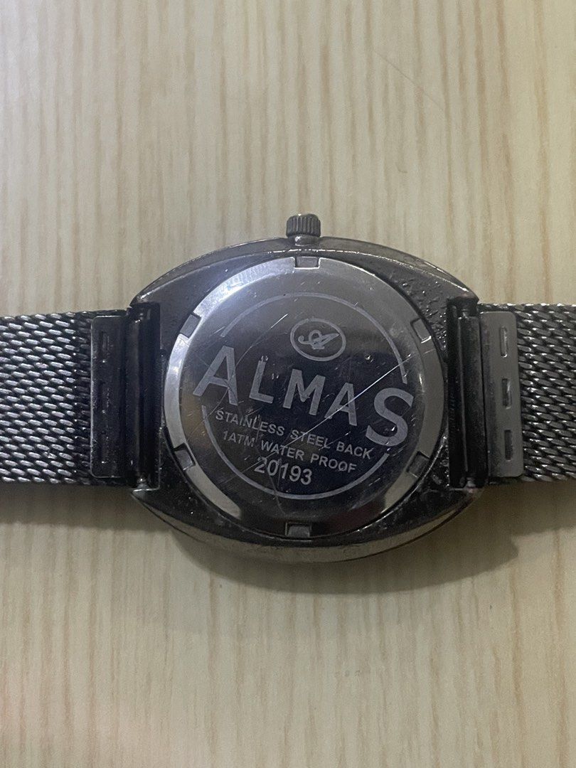 Almas (Category: Women's Watches) located in Las Pinas. Submitted by quick_deals_great_finds2 (Listing ID 1464231856, Image 3). Description: Good working condition .