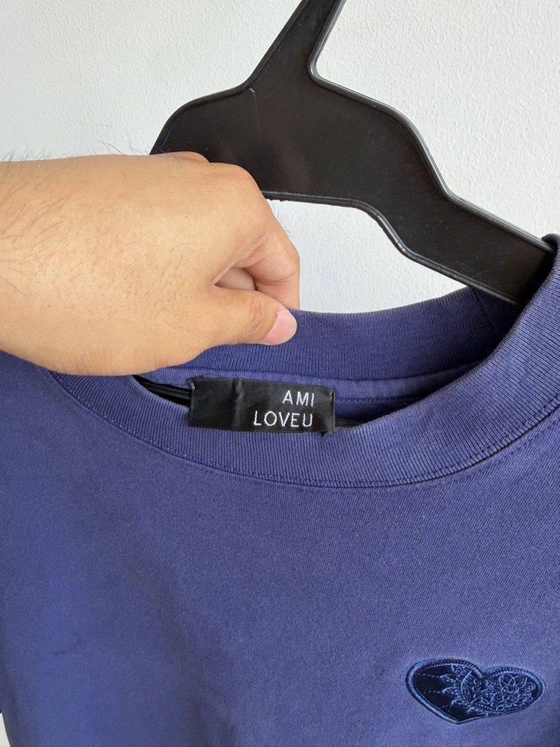 Ami (Category: Tshirts & Polo Shirts ) located in Angeles City. Submitted by afterwear.thrift (Listing ID 1464291705, Image 3). Description: Ami W22” xL26” Branded. Curated item that is good as new..