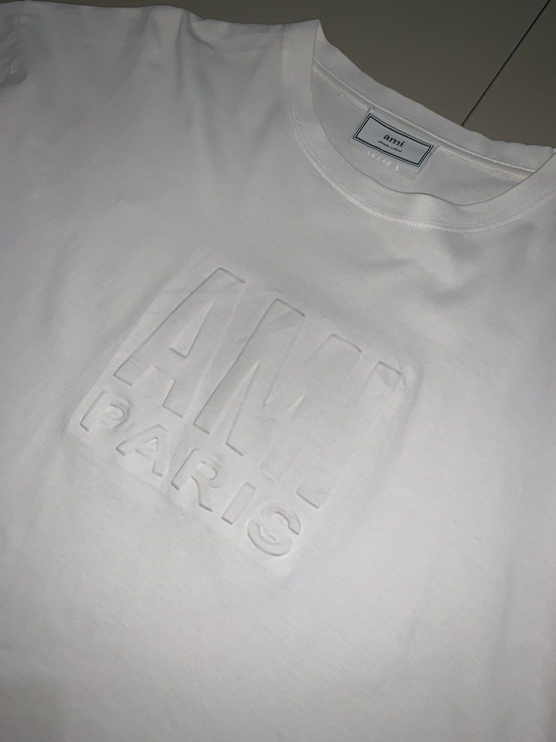 AMI paris (Category: Activewear) located in Cavite. Submitted by rare_dye (Listing ID 1464232104, Image 3). Description: AMI Paris Size: Large Dimensions Width: 28 (Boxy fit) Length: 26 Good condition ₱289 Free shipping fee nationwide .