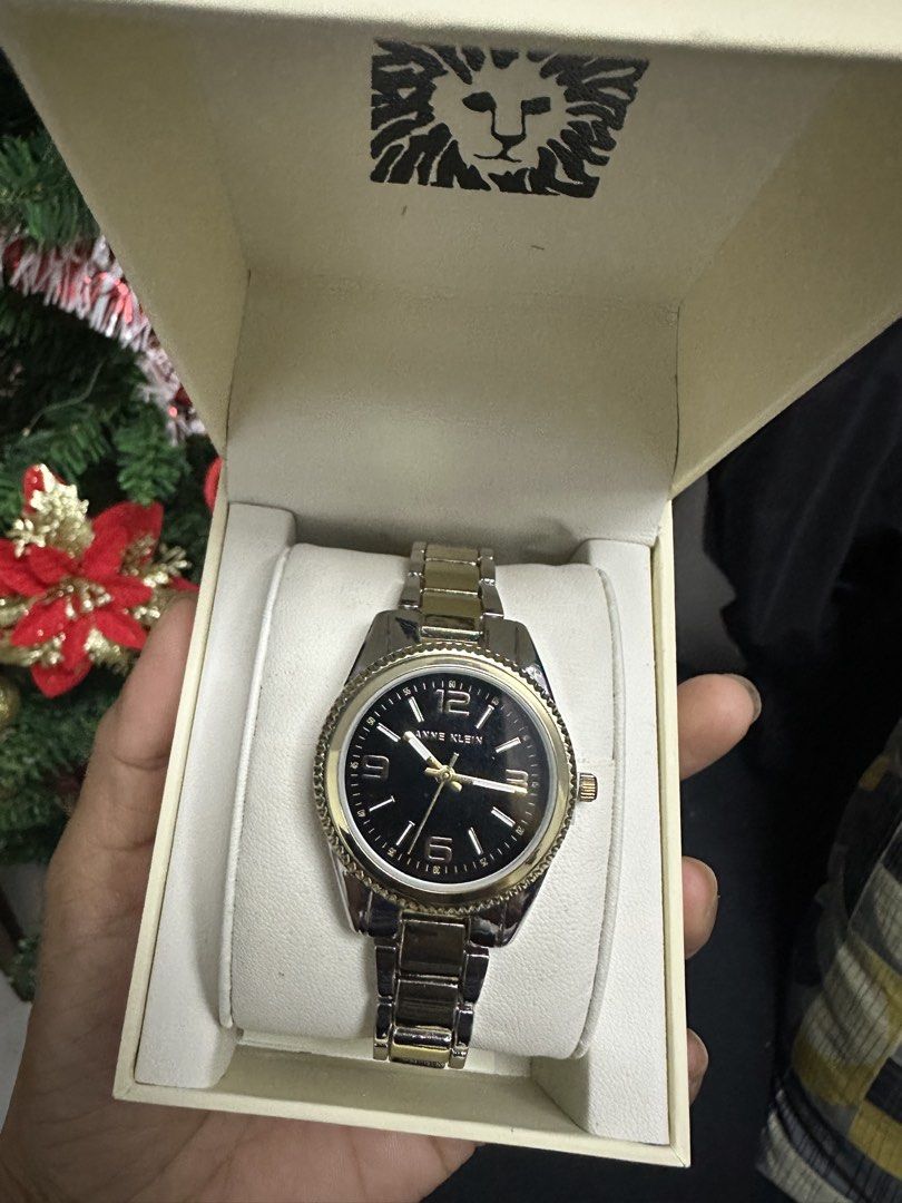 Anne Klein original (Category: Women's Watches) located in Makati City. Submitted by msauthenticshopper.ph (Listing ID 1464195482, Image 3). Description: None tarnish Original New adress 💄leyte 💄Courier lbc 💄Mode of Payment via Gcash , BDO Shipping every Saturday .