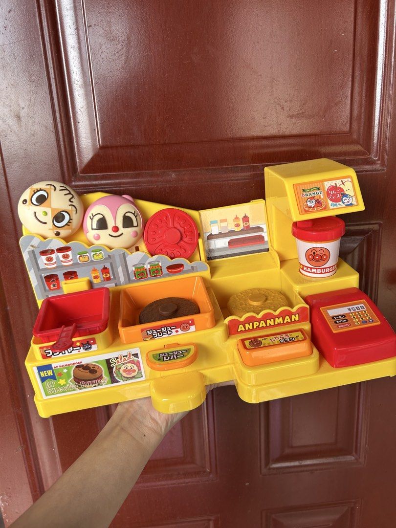 Anpanman bandai hamburger station set (Category: Kids Toys) located in Manila. Submitted by muimee30 (Listing ID 1464206220, Image 2). Description: .