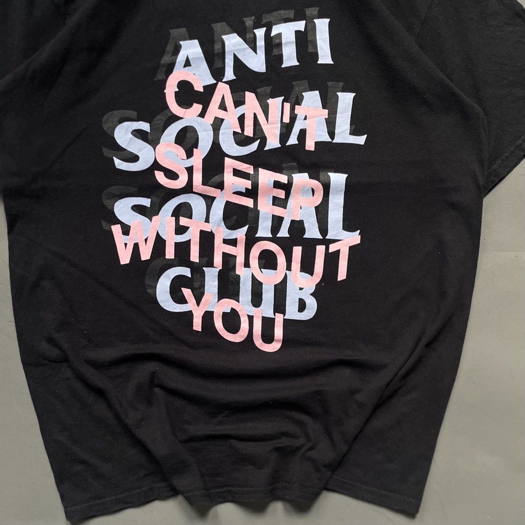 ANTI SOCIAL CLUB (Category: Tshirts & Polo Shirts ) located in Liloan. Submitted by retro_ken_finds (Listing ID 1464152818, Image 2). Description: 🔻Details🔻 ASSC CANT SLEEP W U 📐𝐌𝐞𝐚𝐬𝐮𝐫𝐞𝐦𝐞𝐧𝐭 ( 𝒊𝒏 𝒊𝒏𝒄𝒉𝒆𝒔 ) ᴡɪᴅᴛʜ: 19.5 | ʟᴇɴɢᴛʜ: 27.5 • ᴄᴏɴᴅɪᴛɪᴏɴ: 9/10 • ᴄᴏʟᴏʀ ʀᴀᴛᴇ: 9/10 _______________________________ 🅼🅸🅽🅴: 450 _______________________________ ⚠️ 𝑷𝒂𝒚𝒎𝒆𝒏𝒕 𝒇𝒊𝒓𝒔𝒕 /𝑵𝒐 𝑪𝑶𝑫 /+𝑺𝒉𝒊𝒑𝒑𝒊𝒏𝒈 ⚠️ 𝑵𝒐 𝒅𝒆𝒍𝒆𝒕𝒊�