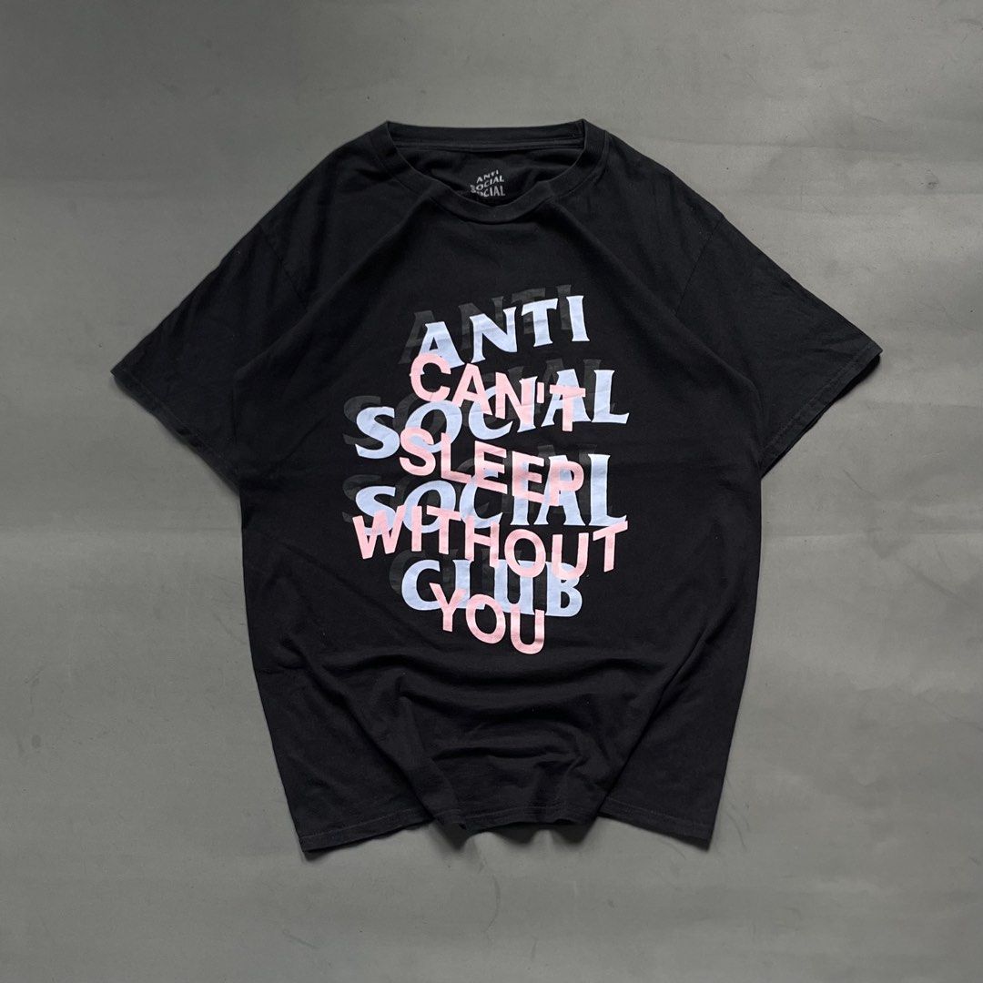 ANTI SOCIAL CLUB (Category: Tshirts & Polo Shirts ) located in Liloan. Submitted by retro_ken_finds (Listing ID 1464152818, Image 1). Description: 🔻Details🔻 ASSC CANT SLEEP W U 📐𝐌𝐞𝐚𝐬𝐮𝐫𝐞𝐦𝐞𝐧𝐭 ( 𝒊𝒏 𝒊𝒏𝒄𝒉𝒆𝒔 ) ᴡɪᴅᴛʜ: 19.5 | ʟᴇɴɢᴛʜ: 27.5 • ᴄᴏɴᴅɪᴛɪᴏɴ: 9/10 • ᴄᴏʟᴏʀ ʀᴀᴛᴇ: 9/10 _______________________________ 🅼🅸🅽🅴: 450 _______________________________ ⚠️ 𝑷𝒂𝒚𝒎𝒆𝒏𝒕 𝒇𝒊𝒓𝒔𝒕 /𝑵𝒐 𝑪𝑶𝑫 /+𝑺𝒉𝒊𝒑𝒑𝒊𝒏𝒈 ⚠️ 𝑵𝒐 𝒅𝒆𝒍𝒆𝒕𝒊�