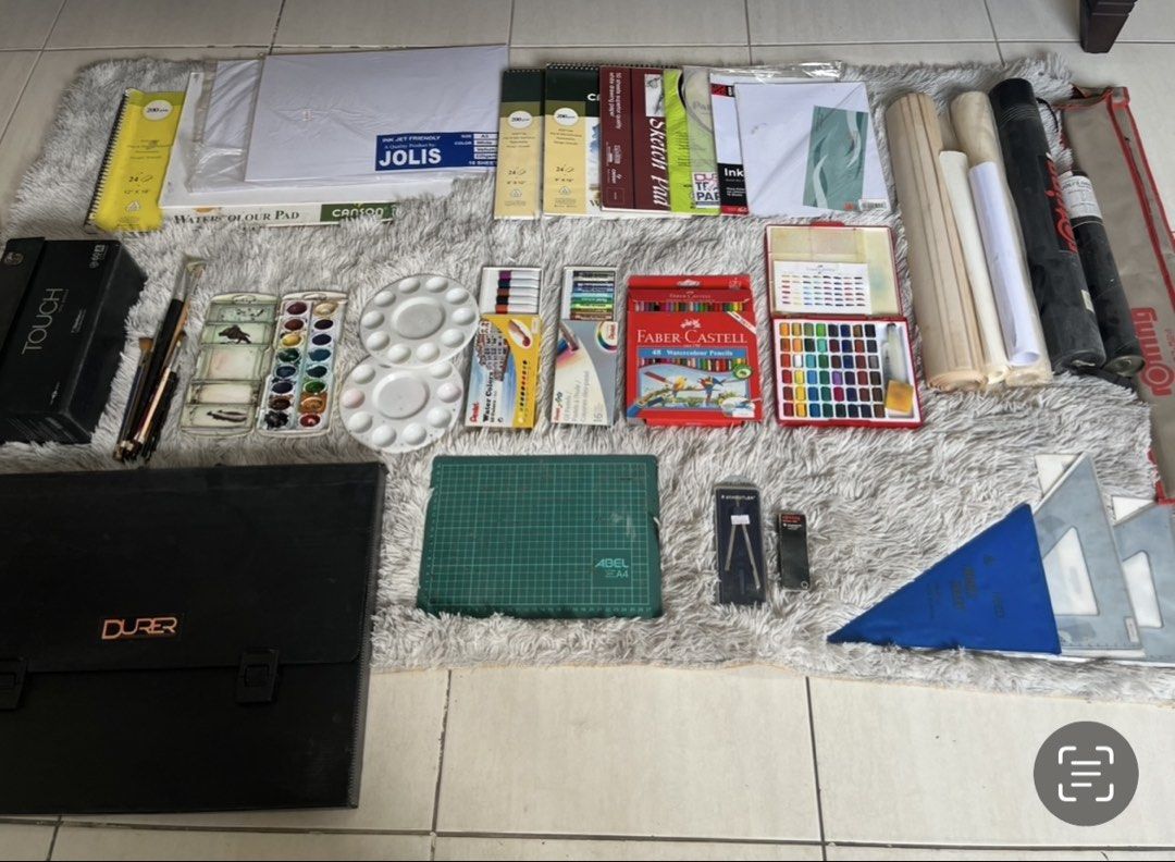 Archi Materials for Sale - Take All (Category: Stationery & School Supplies) located in Manila. Submitted by franchescae (Listing ID 1464280037, Image 2). Description: Archi Materials for Sale!! bilhin niyo na pls Php 5,000 fixed price Rfs: done with archi di na po gagamitin ulit. In good condition 📍Available for pick-up from Quezon City (Tomas Morato Area) .