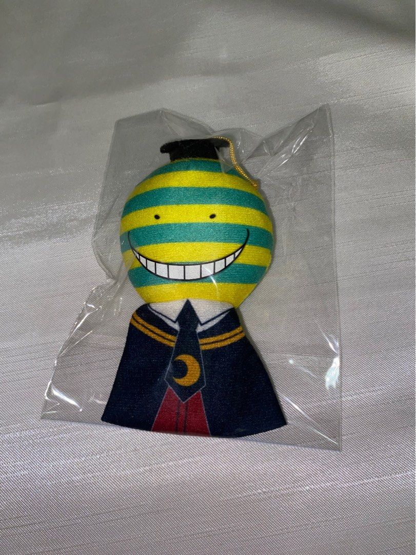 Assassination Classroom Koro Sensei Plush Charm (Category: Plushies & Soft Toys) located in Bulacan. Submitted by akira18 (Listing ID 1464246881, Image 1). Description: Visit Crystalyoonji’s Cart (blue app) for more items WYSIWYG 1 day reservation MOP: Gcash MOD: Flash Express/J&T.