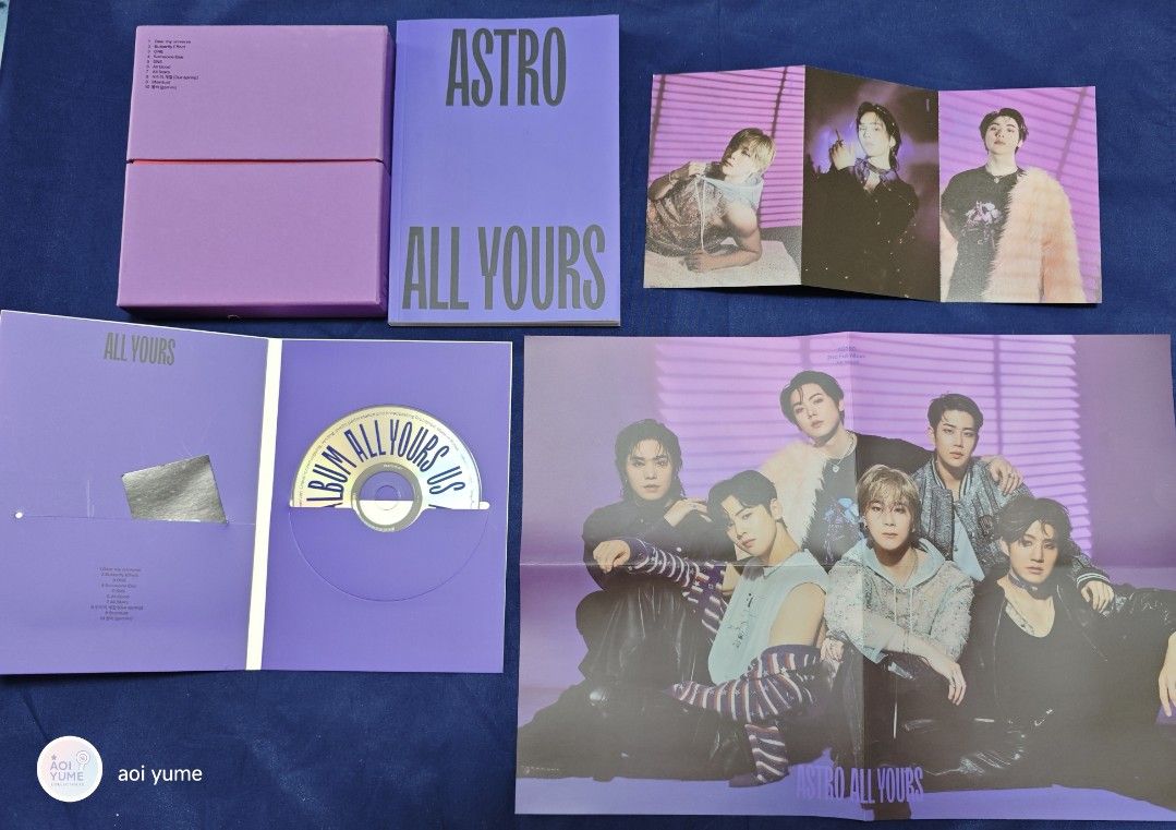 ASTRO Unsealed Albums (Category: CDs & DVDs) located in Dasmarinas. Submitted by aoiyume29 (Listing ID 1464299262, Image 3). Description: - ASTRO Albums Available! - Includes 2nd Full Album 'All Yours' (Red, Purple, Blue versions). - Also available: Special Mini Album 'Rise Up'. - Must-have collectibles for Aroha fans! -Negotiable- -shapi c/o- -gcash payment- -PM me to know the available stock- -price depends on the version- -X Sensi- 🙅‍♀️NO UNB