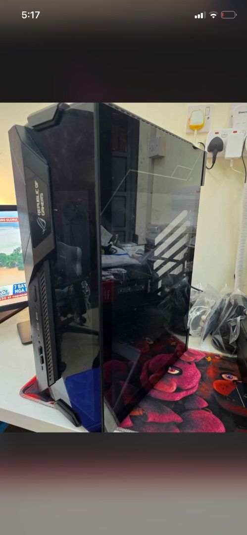 ASUS ROG Z11 Gaming Case (Category: Cases & Covers) located in Caloocan City. Submitted by zenmountain.baaaf0 (Listing ID 1464276141, Image 1). Description: - ASUS ROG Z11 Gaming Case - Compact design, ideal for building a gaming rig - Features a sleek tempered glass side panel - Comes with original box and dust cover - Great for a stylish and powerful setup - Feel free to ask any questions!.