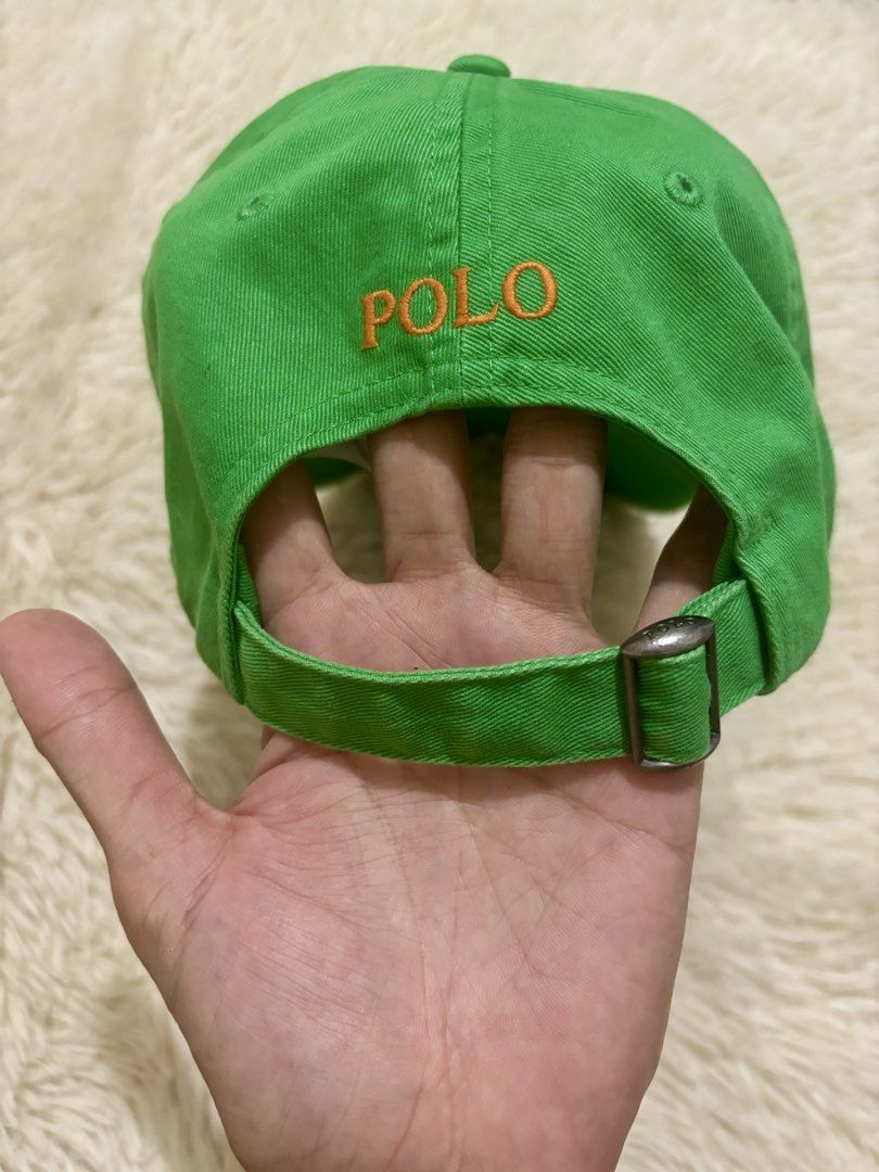 Authentic RL Cap 💚 (Category: Hats & Beanies) located in Santa Rosa. Submitted by zrachic (Listing ID 1464168533, Image 3). Description: Used twice only, good as new Price: 2150 php only ‼️ Original 200% Bought it for 3650 php Money back guaranteed if proven fake You can scan the QR code for authenticity .