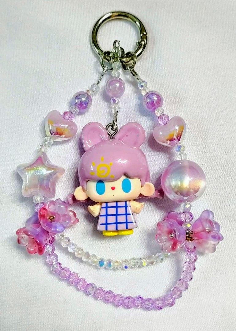 Authentic Tutu bear pink and purple DIY charms (Category: Charms) located in Caloocan City. Submitted by jark_moonshop (Listing ID 1464303868, Image 1). Description: authentic TuTu bear DIY charms with marking. gift pouch and transparent blank tag is available with extra fee of 10pesos per set of pouch and blank tag for tag price can do lalamove or JNT .