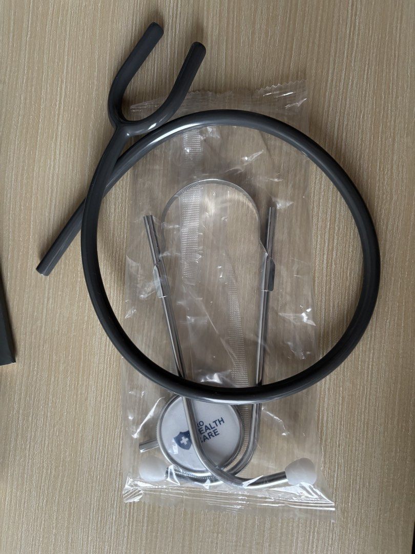 Baby Stethoscope - Grey (Category: Medical Supplies & Tools) located in Manila. Submitted by jungkookie77132 (Listing ID 1464240198, Image 1). Description: - Brand new grey dual-head stethoscope - Still in original packaging - Ideal for medical students and healthcare professionals - Simple and functional design - Ready for its new owner.