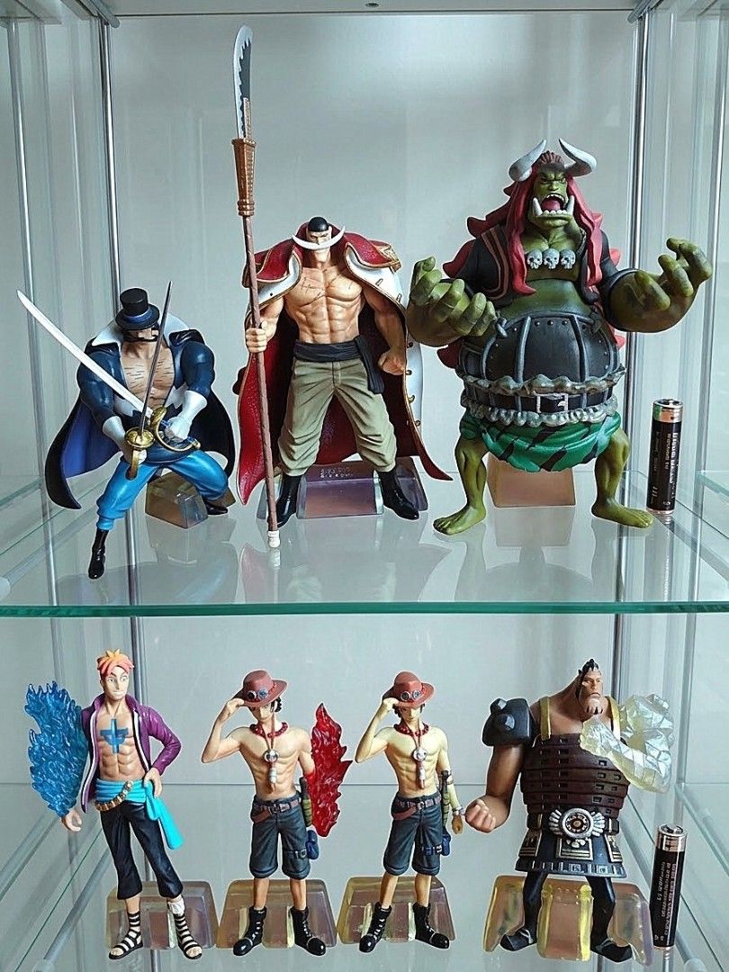 Bandai One Piece Whitebeard Pirates (Category: Action & Battle Toys) located in Caloocan City. Submitted by ToytrixCollectibles (Listing ID 1464171117, Image 1). Description: - Bandai Super Modeling Soul - authentic - complete set Location: Aklan Shipping: LBC or Flash Payment: Gcash or BPI.