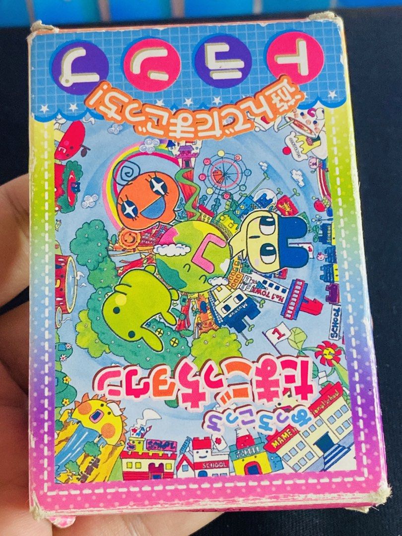 Bandai Tamagotchi Playing Cards (Incomplete) (Category: Card Boxes & Cases) located in Manila. Submitted by kawaii_omocha_est2020 (Listing ID 1464310940, Image 1). Description: As is - Incomplete. Lacking of two Ace Cards (Clover & Heart) Please check all photos. ✅ Mine Now, Pay Now ✅ Please check all photos for complete details. ✅ Please manage your expectations, most items are preloved and not for those who are sensitive about condition. ✅ Actu