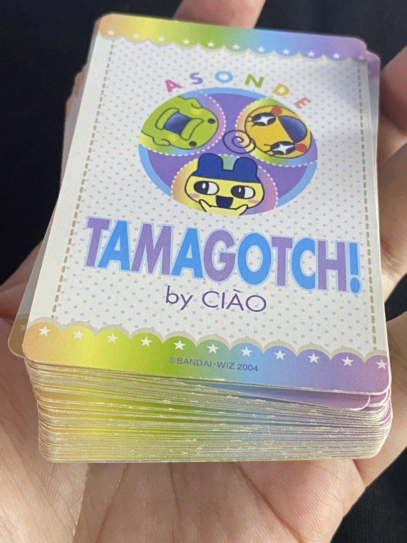 Bandai Tamagotchi Playing Cards (Incomplete) (Category: Card Boxes & Cases) located in Manila. Submitted by kawaii_omocha_est2020 (Listing ID 1464310940, Image 2). Description: As is - Incomplete. Lacking of two Ace Cards (Clover & Heart) Please check all photos. ✅ Mine Now, Pay Now ✅ Please check all photos for complete details. ✅ Please manage your expectations, most items are preloved and not for those who are sensitive about condition. ✅ Actu