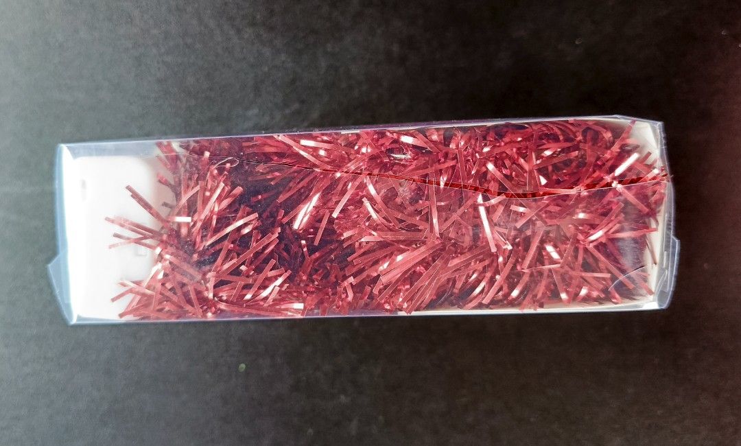 Battery Operated 20 LED Tinsel String Lights — ₱100 (Category: Lighting) located in Pasay City. Submitted by beesnook (Listing ID 1464221648, Image 2). Description: Anko Battery Operated 20 LED Tinsel String Lights 🎄✨ Festive red tinsel garland with built-in warm white LED lights. • 20 warm white LED bulbs • Approx. 2.28m overall length • Battery operated • Requires 2 × AA batteries (not included) • Indoor use • Original Anko/Kmart displays 100 