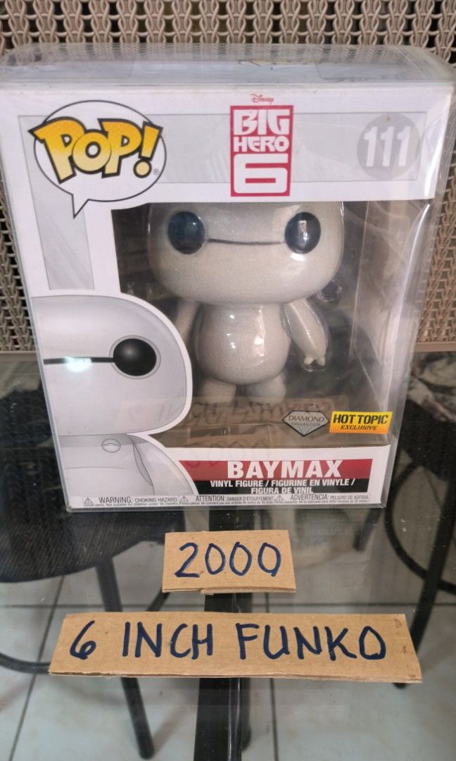 BAYMAX FUNKO POP 6 INCH (Category: Action & Battle Toys) located in Manila. Submitted by glanidajamil (Listing ID 1464146716, Image 1). Description: .