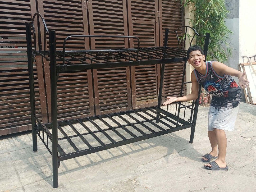 Bed double deck tubing bed❤️💓💟 (Category: Bed Frames & Mattresses) located in Manila. Submitted by swiftwhale.5a7586 (Listing ID 1464184573, Image 2). Description: DIRECT MESSAGE ME FOR MORE DETAILS ! STARTTING PRICE 750 ORDINARY FOAM MATTRESSES 💻 ACTIVE ON MESSENGER✔️ 📞(09206602624) 📞(09664191550) LEGIT ONLINE SELLER ORDERS NOW DELIVERY LATER ❤️ 📌URATEX FOAM 📌JOLLY FOAM 📌MEGA FOAM 📌 URATEX TRIFOLD MATTRESS 📌STEEL BED 📌DOUBLE DECK 📌RT