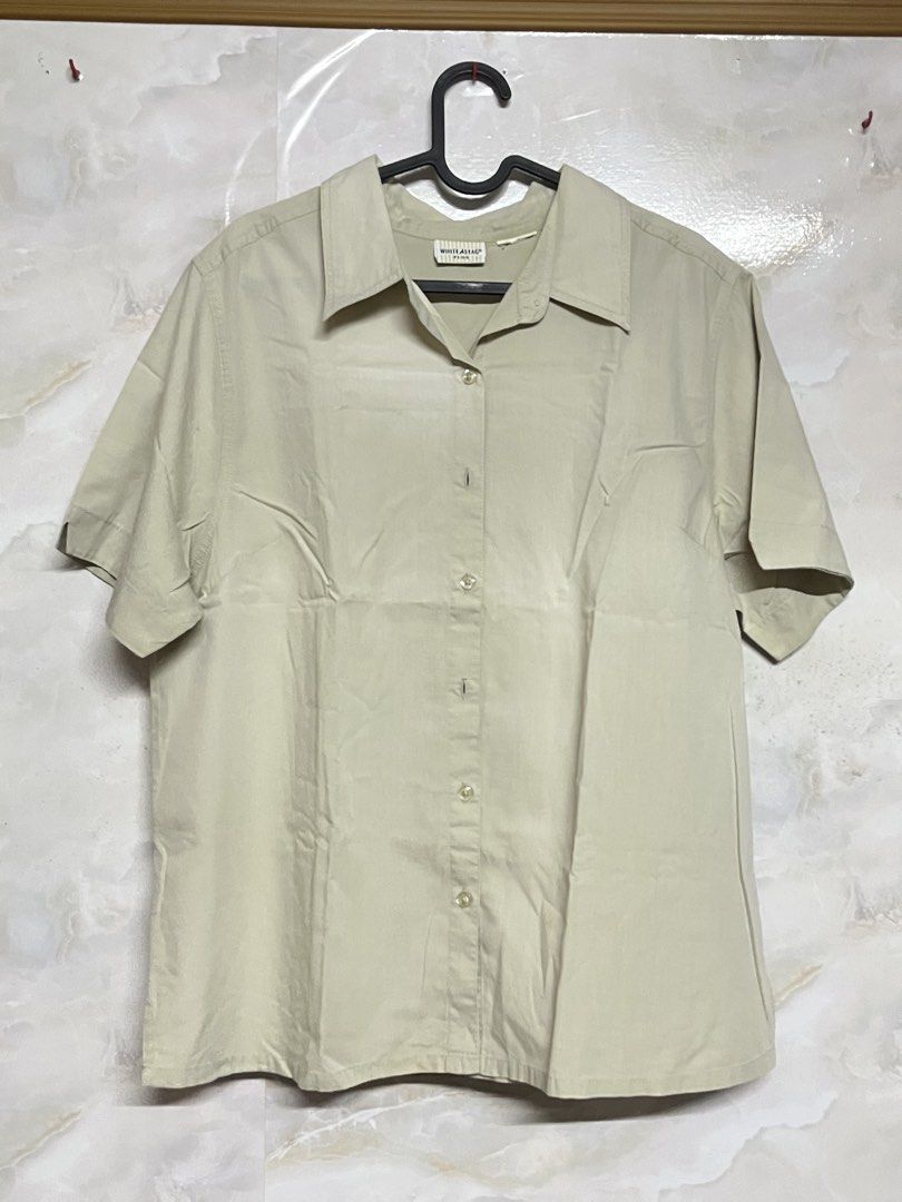Beige Polo (Category: Shirts) located in Paranaque City. Submitted by hearty444 (Listing ID 1464302817, Image 1). Description: - large size.