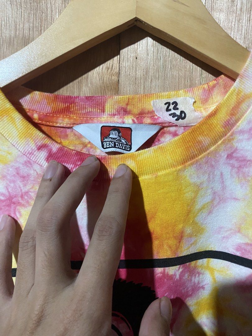 Ben Davis Tie-Dye Monkey T-Shirt (Category: Tshirts & Polo Shirts ) located in Cagayan de Oro. Submitted by clarksixnine (Listing ID 1464247927, Image 3). Description: - Authentic Ben Davis tie-dye t-shirt - Features iconic monkey graphic - "San Francisco, California" print - Estimated size: L - Ideal for everyday casual wear - EXCELLENT CONDITION - 9.5/10 cr.