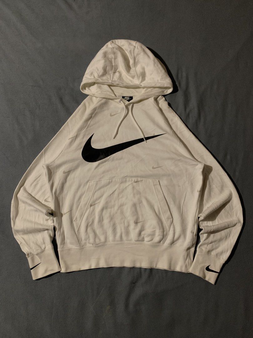 BIG SWOOSH NIKE AOP (Category: Hoodies) located in Cavite. Submitted by thrift_2find (Listing ID 1464337121, Image 1). Description: 24x28 no issue need wash.