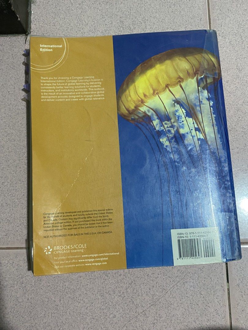 Biochemistry 7th Edition International Edition Textbook (Category: Textbooks) located in Marikina City. Submitted by kayciigii (Listing ID 1464268660, Image 3). Description: - Biochemistry Textbook: 7th Edition, International Edition - Authors: Campbell and Farrell - Key Topics Covered: Amino Acid Activation, Genetic Code - Ideal for Biochemistry Students - Please check photos for detailed content overview.