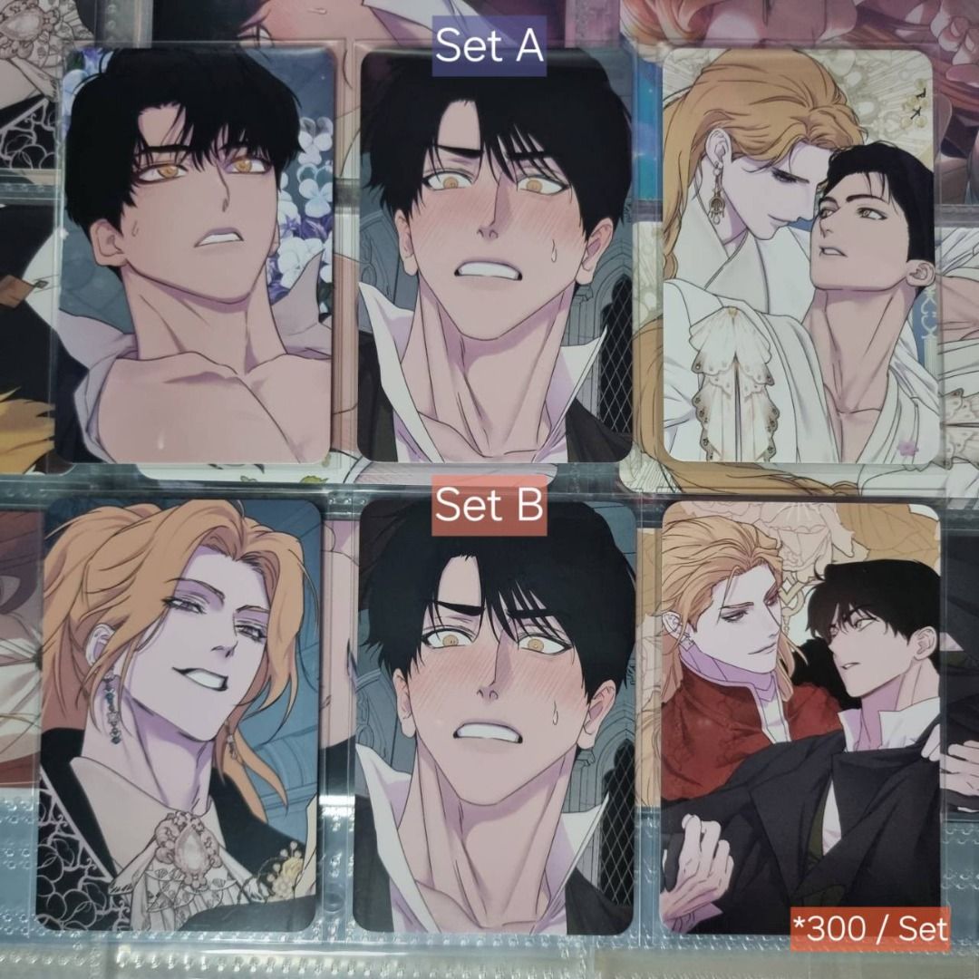 [BL] The Search for Alosha - RPC Set (Category: Comics & Manga) located in Cavite. Submitted by katwuhoo (Listing ID 1464328429, Image 1). Description: Set A ■ x2 Kay - Regular ■ x1 Pair - Special Set B ■ x1 Zigril - Regular ■ x1 Kay - Regular ■ x1 Pair - Special P300 each set Take all for P500 MOP: GCash / BDO Chat for inquiries.