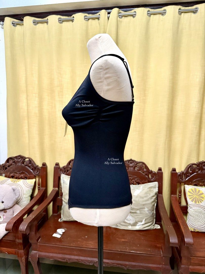 Black 2-Way Halter & Tank Bodysuit (Category: Sleeveless) located in Bulacan. Submitted by allysalvador11 (Listing ID 1464281790, Image 3). Description: COLOR MAY VARY DUE TO LIGHTNING Size L (Fits 29-32 stretchable) BRAND NEW DECLUTTERING If in doubt, don’t buy! ❌Pass sa maselan. Let’s not waste each other’s time Pls read before ordering. Actual pic posted All prices are fixed. No haggling Strictly PAYMENT FIRST & Shipping only We can also do LA