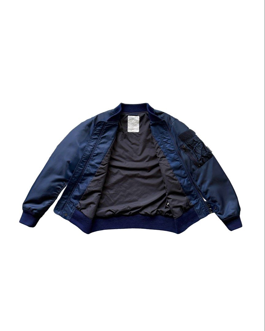 Black Chocolate Bomber Jacket (Category: Coats, Jackets and Outerwear) located in Manila. Submitted by morf_sply (Listing ID 1464169698, Image 3). Description: Relaxed fit jacket made of technical fabric with quilted lining. Ribbed collar and long sleeves. Buttoned pockets at the hip. Inside pocket detail. Ribbed trims. Zip-up front. M on tag. Shoulder Width 17 in Pit to Pit 20.5 in Length 25 in Sleeves 25.5 in.