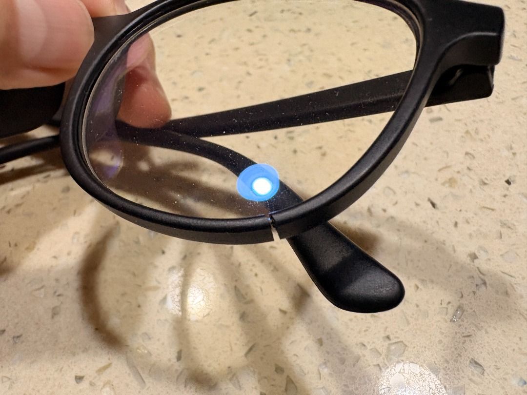 Black Frame Glasses (small crack) no grade (Category: Sunglasses & Eyewear) located in Quezon City. Submitted by seanshobbycorner (Listing ID 1464252395, Image 2). Description: decluttering 💵 GCASH, Maribank 📍 P Florentino, Quezon City 📦 Jnt, Lalamove, Grab shouldered by buyer.