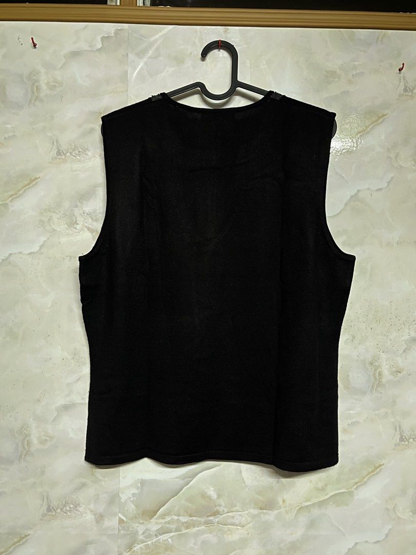 Black Sweater Vest (Category: Coats, Jackets and Outerwear) located in Paranaque City. Submitted by hearty444 (Listing ID 1464248513, Image 2). Description: - fits to s-xl.