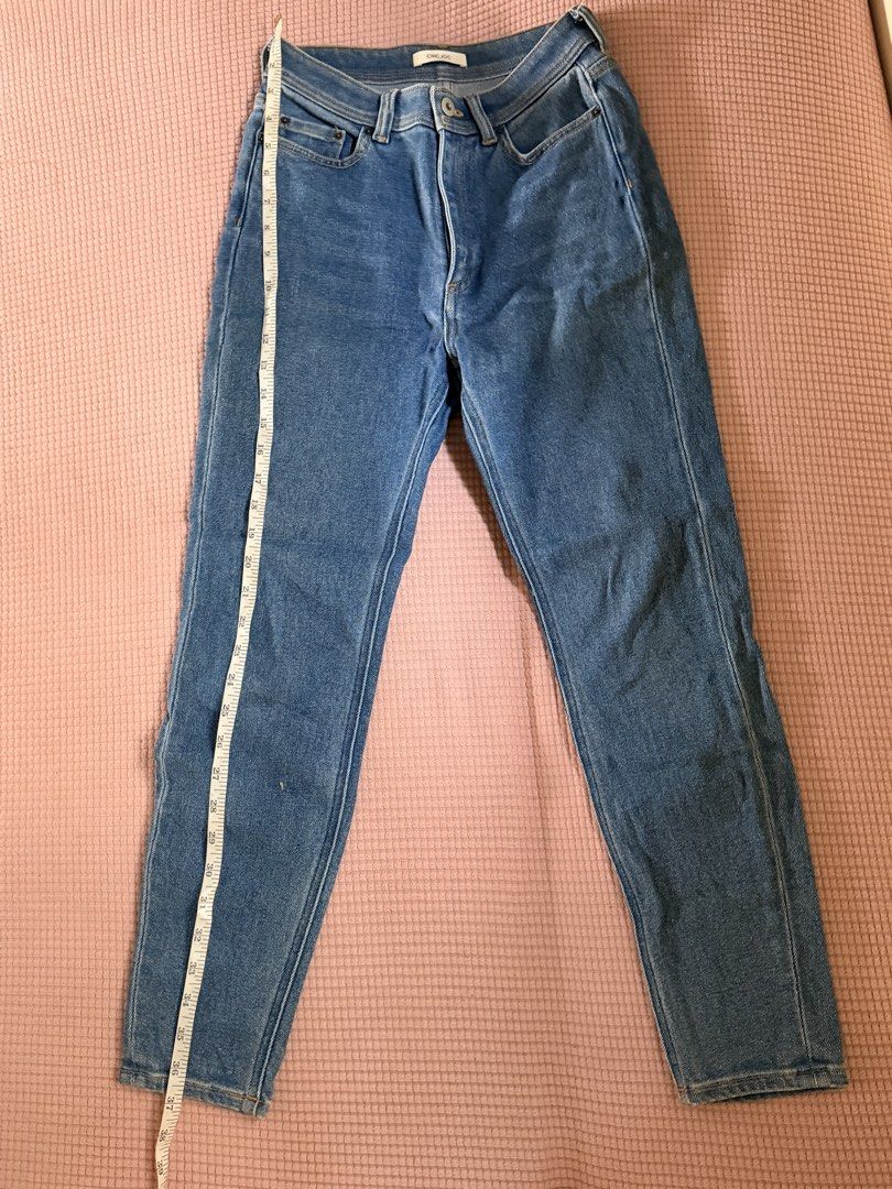 Blue denim pants (Category: Jeans) located in Daraga. Submitted by littlemissdeclutter.wtme (Listing ID 1464197185, Image 2). Description: - used twice only - skinny jeans (ganda ng fit neto) - measurements r on the picture - can fit to xs-s .
