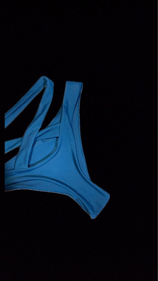 Blue Strappy Bikini Set (Category: Bikinis & Swimsuits) located in Cavite. Submitted by zyrahramos (Listing ID 1464313046, Image 2). Description: 💋Blue bikini set 💋Strappy design on top and bottoms 💋Comfortable, stretchy material 💋Ideal for swimming or lounging 💋Perfect for your next beach getaway.