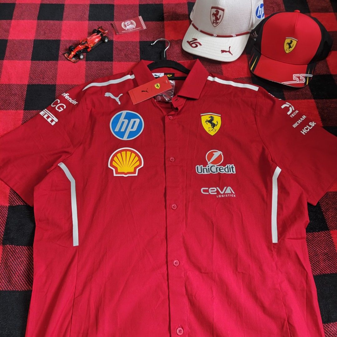 Bnew Ferrari puma 2025 team button polo (Category: Tshirts & Polo Shirts ) located in Subic. Submitted by racearchives_jep (Listing ID 1464303448, Image 2). Description: .