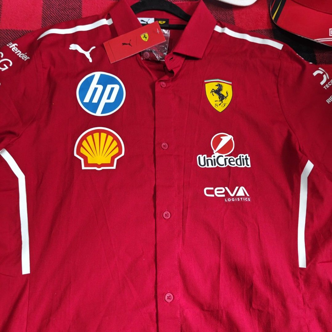 Bnew Ferrari puma 2025 team button polo (Category: Tshirts & Polo Shirts ) located in Subic. Submitted by racearchives_jep (Listing ID 1464303448, Image 3). Description: .